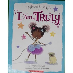 英语原版引进楚丽公主PrincessTruly系列绘本凯莉格里纳沃尔特著学乐出版社出版适合36岁儿童阅读培养自信与想象力的精美绘本故