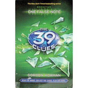 39条线索系列OneFalseNote原版 开启全 书英语冒险悬疑推理儿童文学戈登科尔曼获奖作品710岁适读跟随艾米和丹卡希尔解开音乐密码