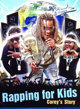 英语原版引进芬塔斯与平内尔素养系列科里的故事Rapping励志绘本适合710岁儿童阅读讲述说唱歌手CoreyThornton如何用音乐帮助孩