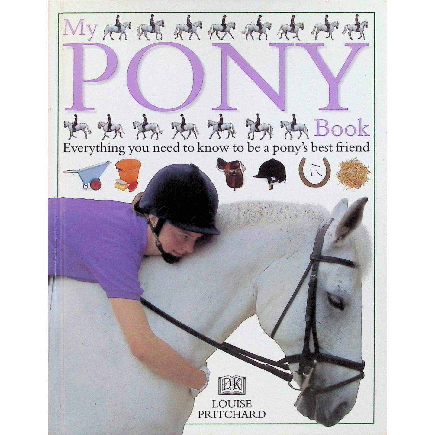 英语原版书我的马驹书Pony由路易丝普里查德创作专为36岁女孩设计的马驹照护指南包含马匹行为理解家庭农业知识适合马术爱好者亲