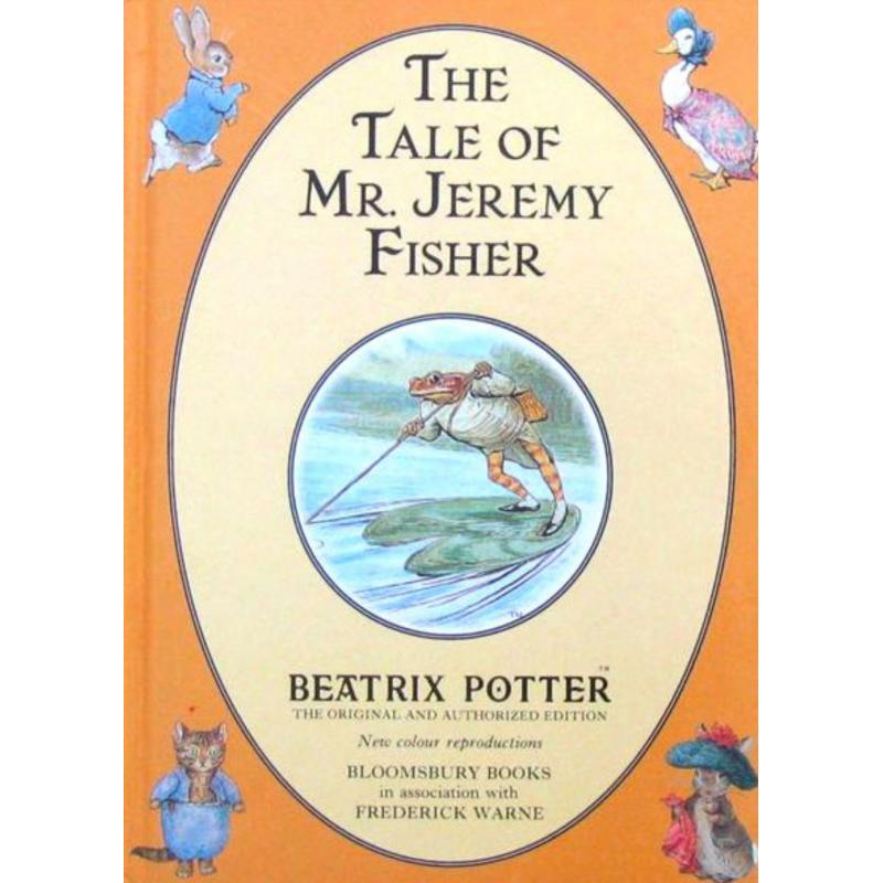 The Tale of Mr. Jeremy Fisher by Beatrix Potter精装Penguin Books杰瑞米先生的故事