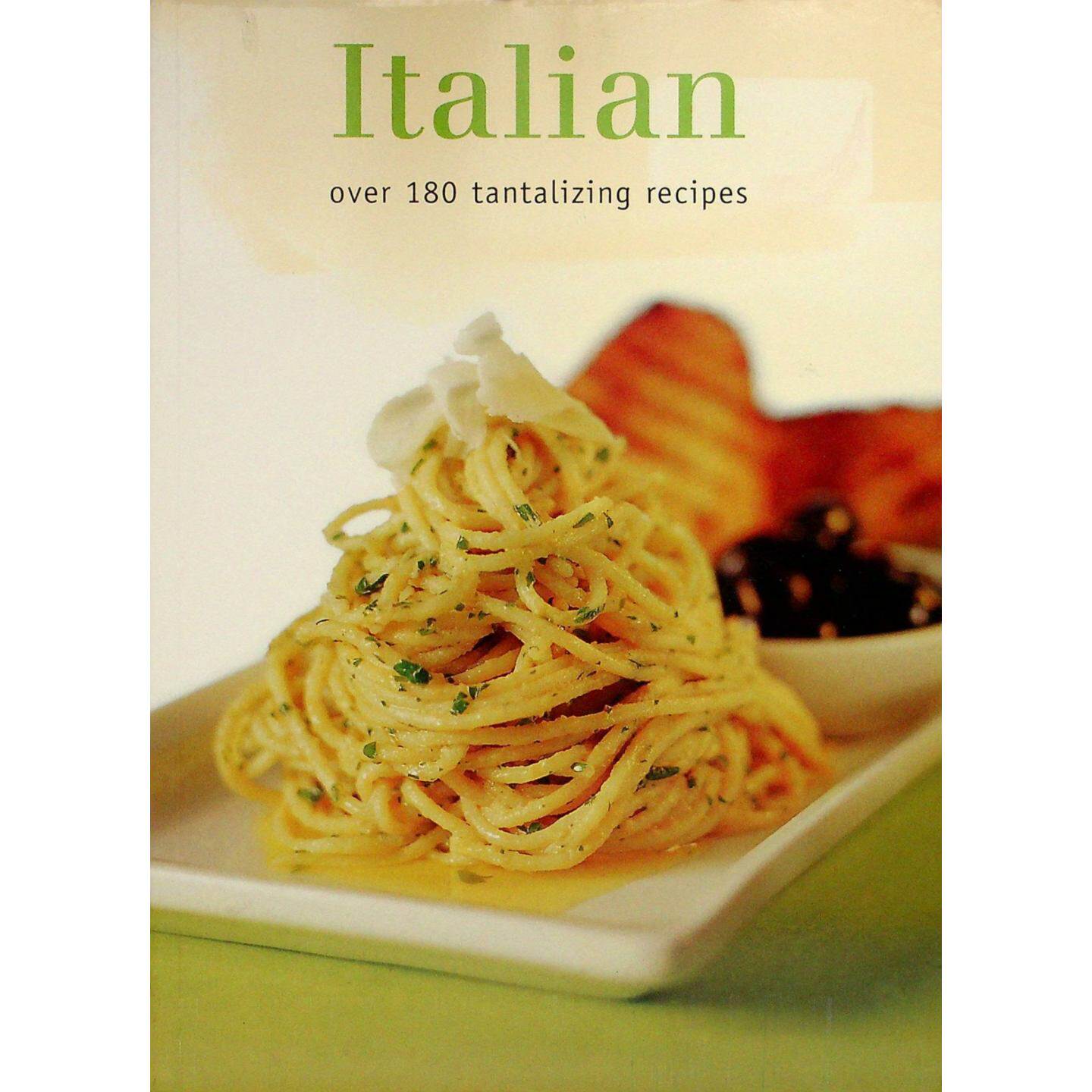 原版引进English食谱Italian英语版正宗意大利菜烹饪技巧适合1114岁青少年学习制作披萨面包意面等180道美味食谱