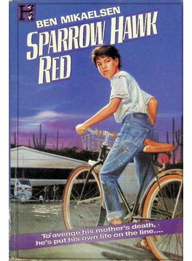 英语原版青少年冒险小说红鹰SparrowHawk章节书本迈克尔森著讲述13岁少年为母复仇的惊险故事培养勇气与责任感适合1114岁青少年