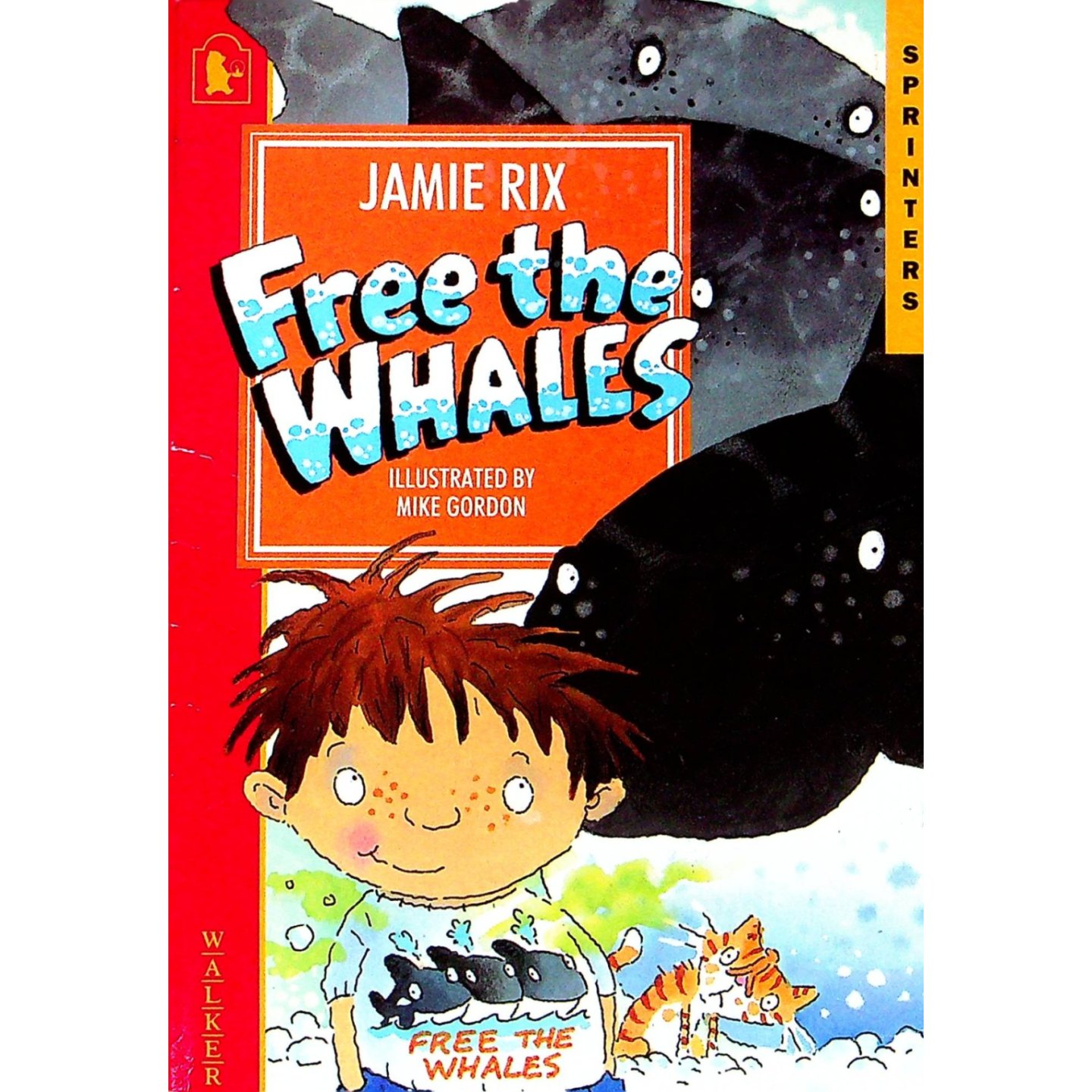 英文原版图书解救鲸鱼幽默故事