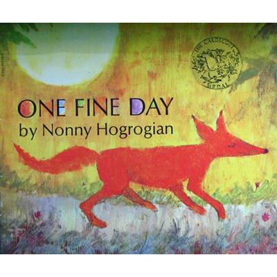 英文原版图书卡奖绘本美好一天