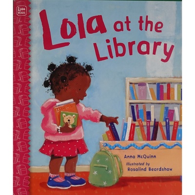 英文原版图书洛拉图书馆绘本