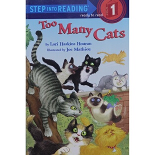 英语原版引进走进阅读系列绘本TooManyCats由儿童读物作家洛里哈斯金斯霍兰创作乔马修绘制插画适合36岁儿童亲子共读通过朗朗