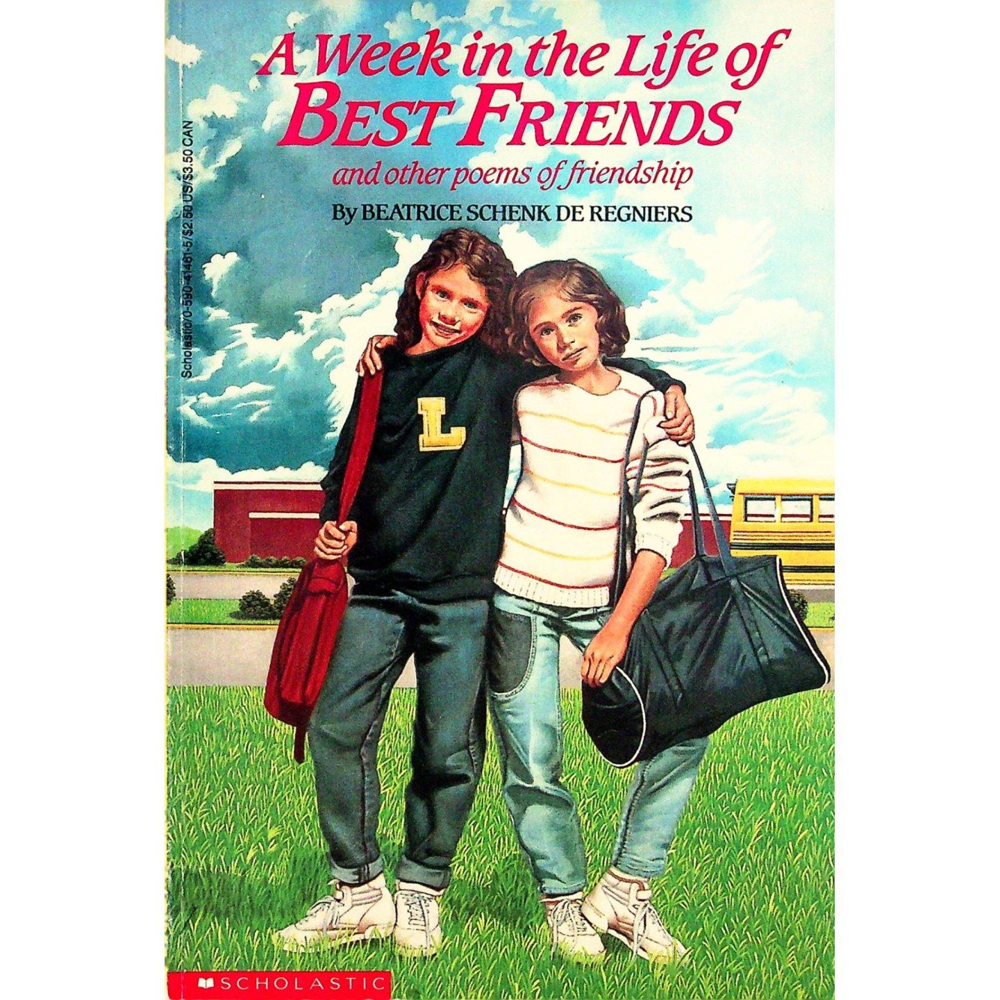 英文原版图书友谊诗歌儿童读物