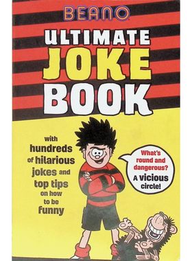 英国原版引进豆豆系列Beano终极笑话书凯伍德沃德等作者倾力打造专为710岁儿童设计的幽默读物包含600+笑话和喜剧技巧培养孩子幽
