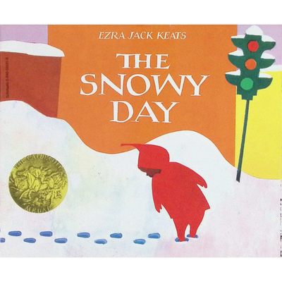 英文原版图书凯奖绘本下雪天