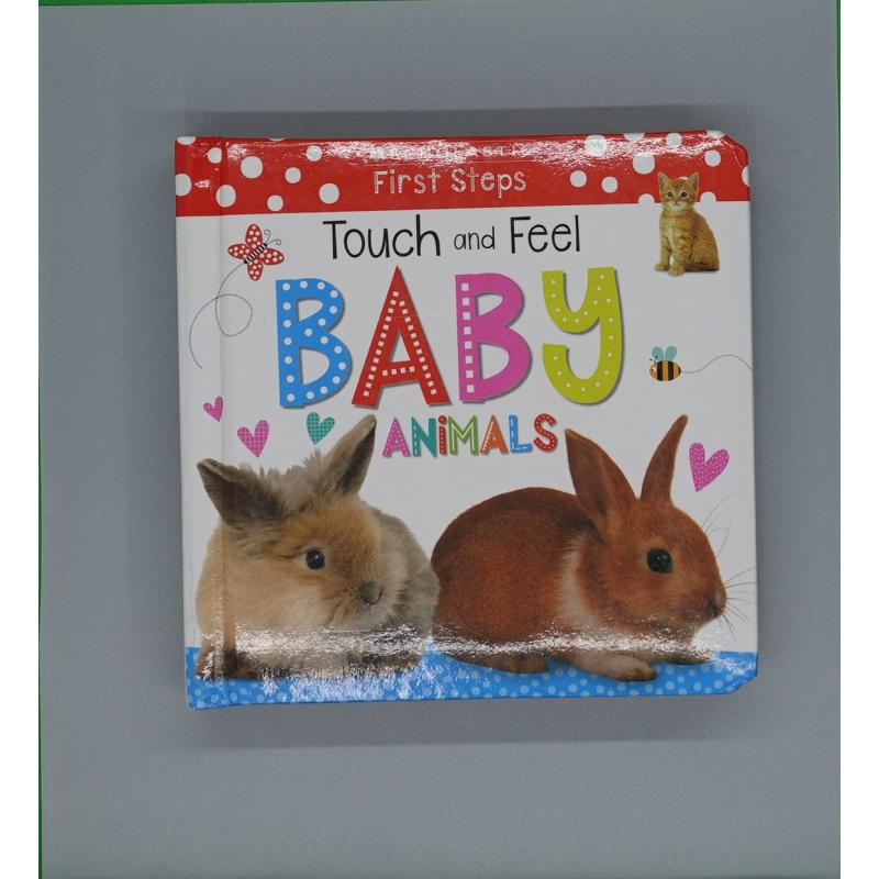 touch and feel baby animals by scholastic木板书cartwheel books