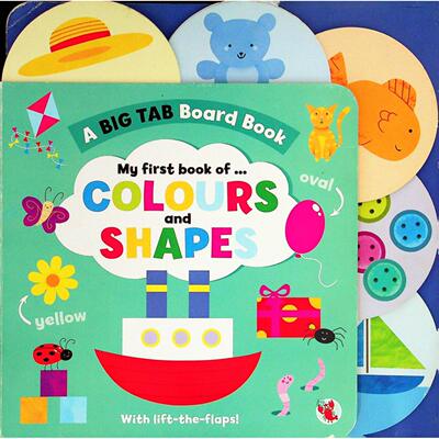 英文原版图书宝宝颜色形状启蒙