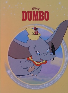 迪士尼原版书Dumbo小飞象英语绘本适合36岁亲子共读暖心故事讲述友谊勇气和自我接纳帮助孩子建立自信克服困难男女适读