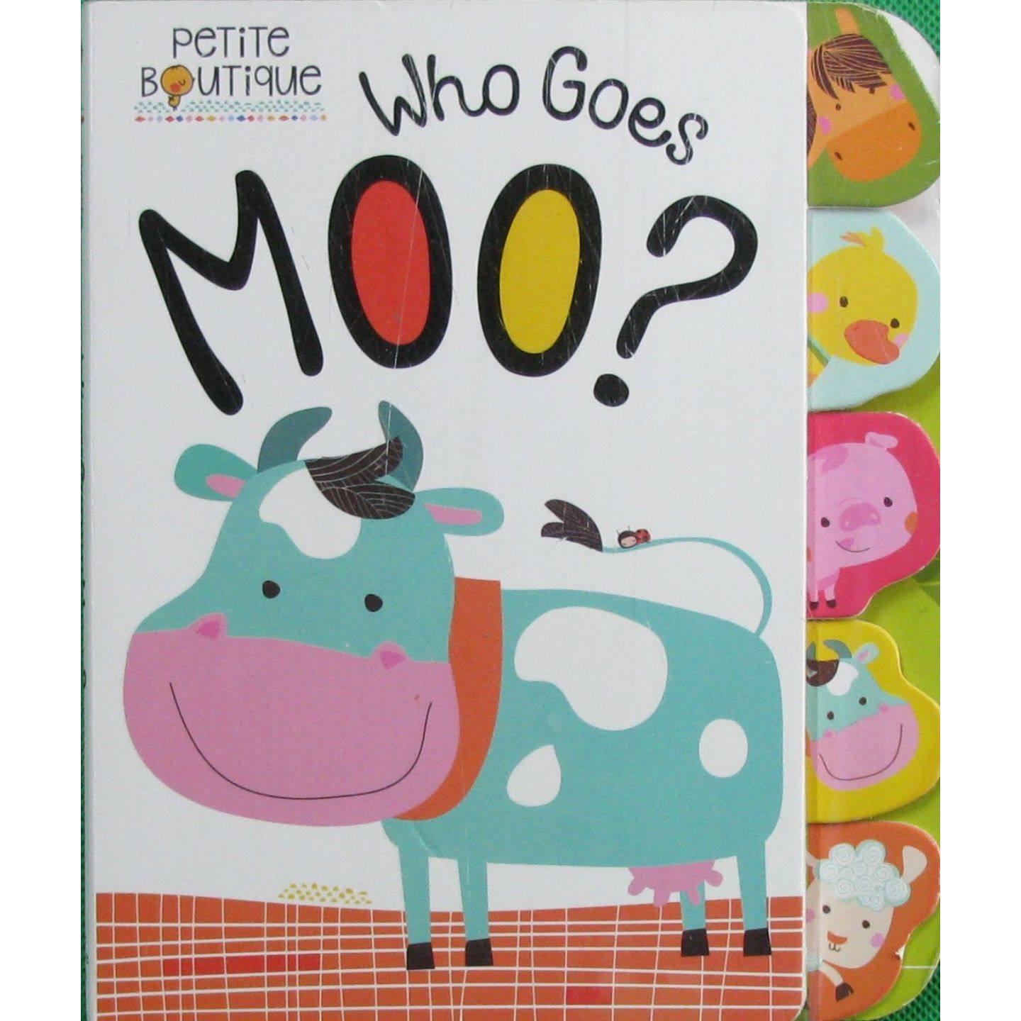 英文原版图书趣味农场动物绘本