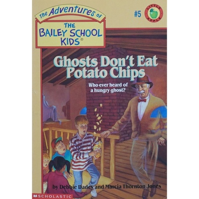 英文原版图书鬼魂不吃薯片绘本