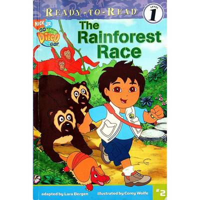 英文原版图书雨林冒险英语绘本