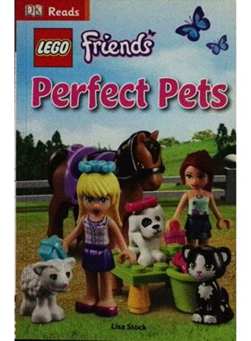 DK读物LEGO原版引进英语绘本完美宠物适合710岁儿童亲子共读培养责任感了解宠物种类和护理乐高好朋友系列故事