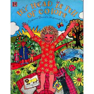 英语原版书我的头里充满了色彩儿童绘本Colorful激发想象力创造力凯瑟琳弗兰德作品适合36岁亲子阅读培养艺术感知力