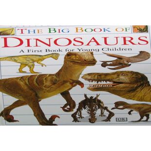 恐龙大百科原版书英语启蒙36岁儿童科普DINOSAUR彩色绘本安吉拉威尔克斯著企鹅兰登童书出版适合亲子共读的自然科学读物