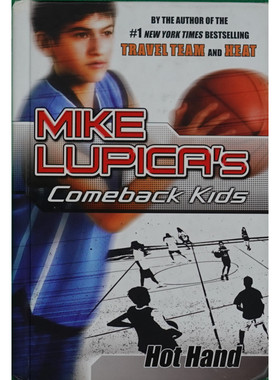 迈克卢皮卡东山再起系列原版书HotHand热门选手体育小说English适读710岁男孩讲述少年球员Billy面对家庭变故学习团队合作和积极