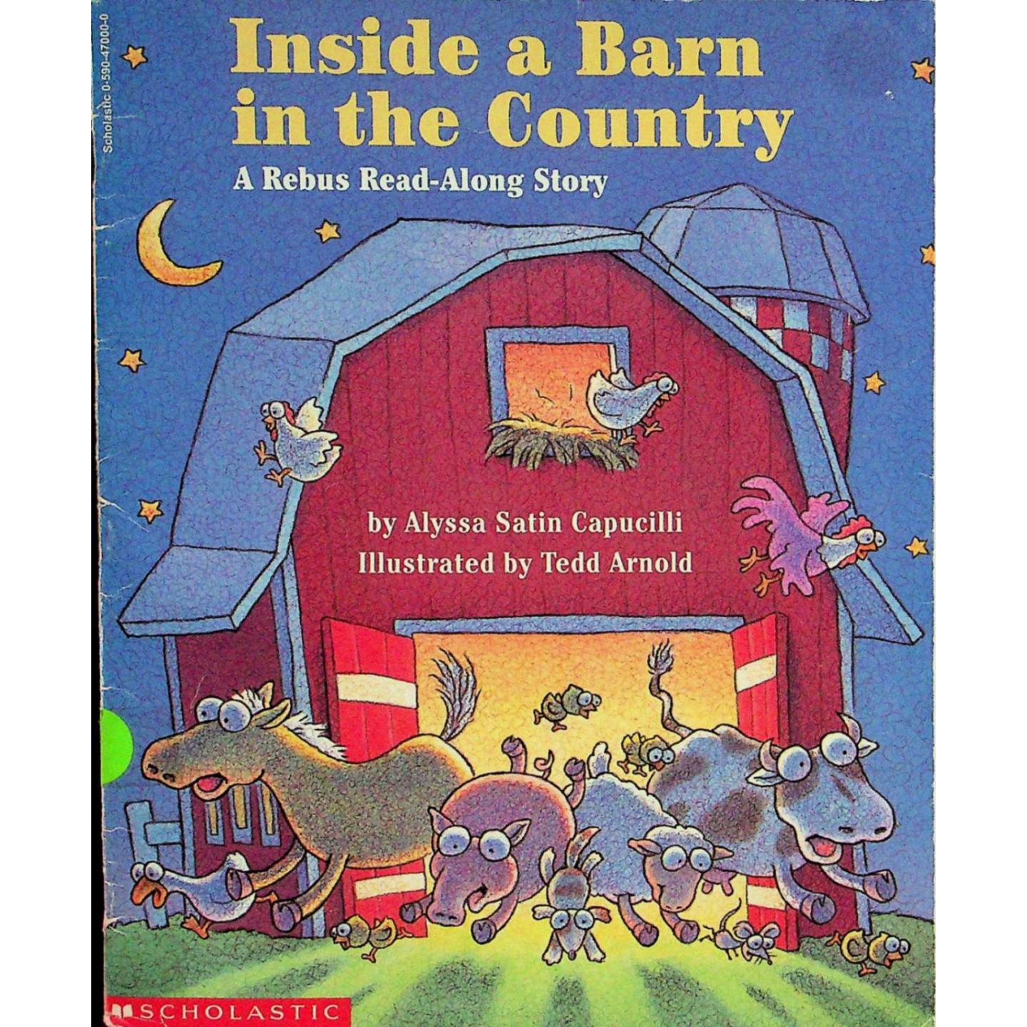 英文原版图书乡村谷仓绘本