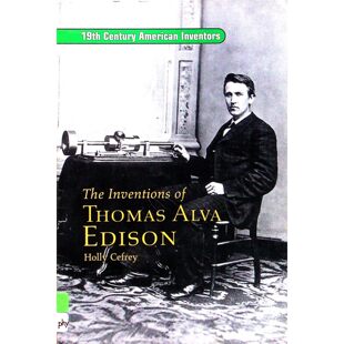 英语原版书19世纪美国发明家系列托马斯爱迪生传记Science适合710岁儿童阅读讲述爱迪生生平及发明故事激发科学兴趣