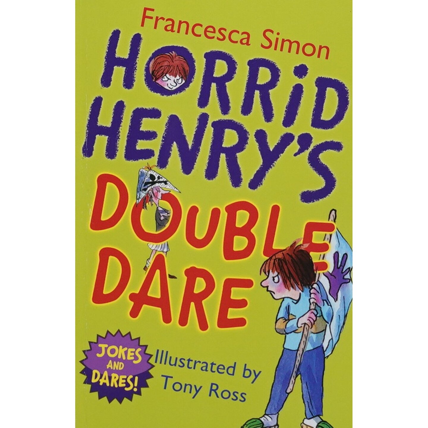 英国原版引进淘气包亨利系列英语绘本HorridHenry双重挑战弗朗西丝卡西蒙创作托尼罗斯插画适合710岁儿童阅读的幽默校园故事让