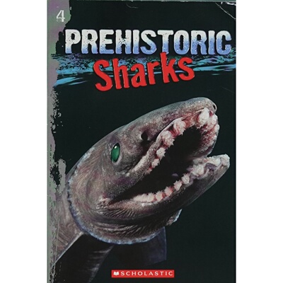 英文原版图书史前鲨鱼科普绘本