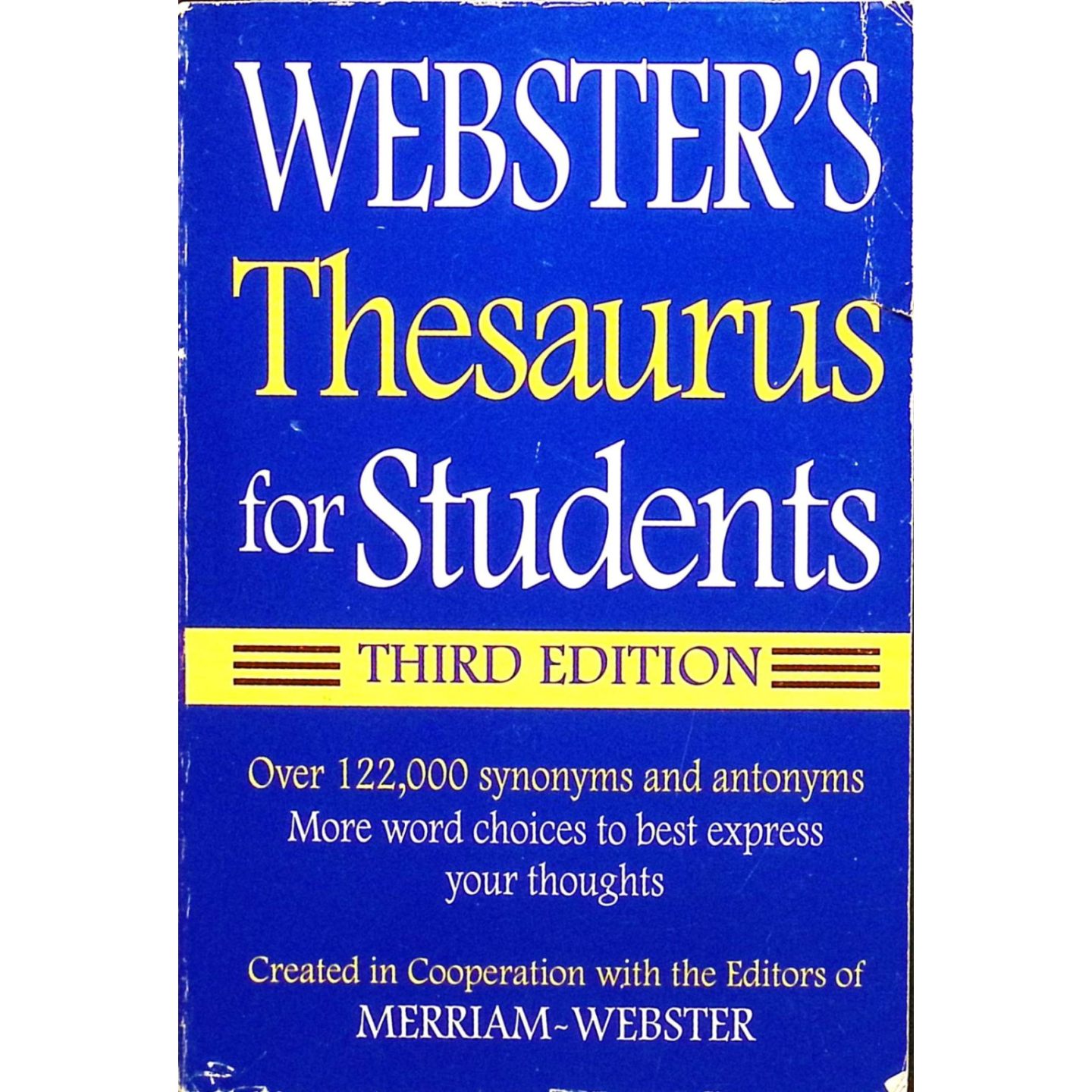 英文原版图书韦氏同义词词典