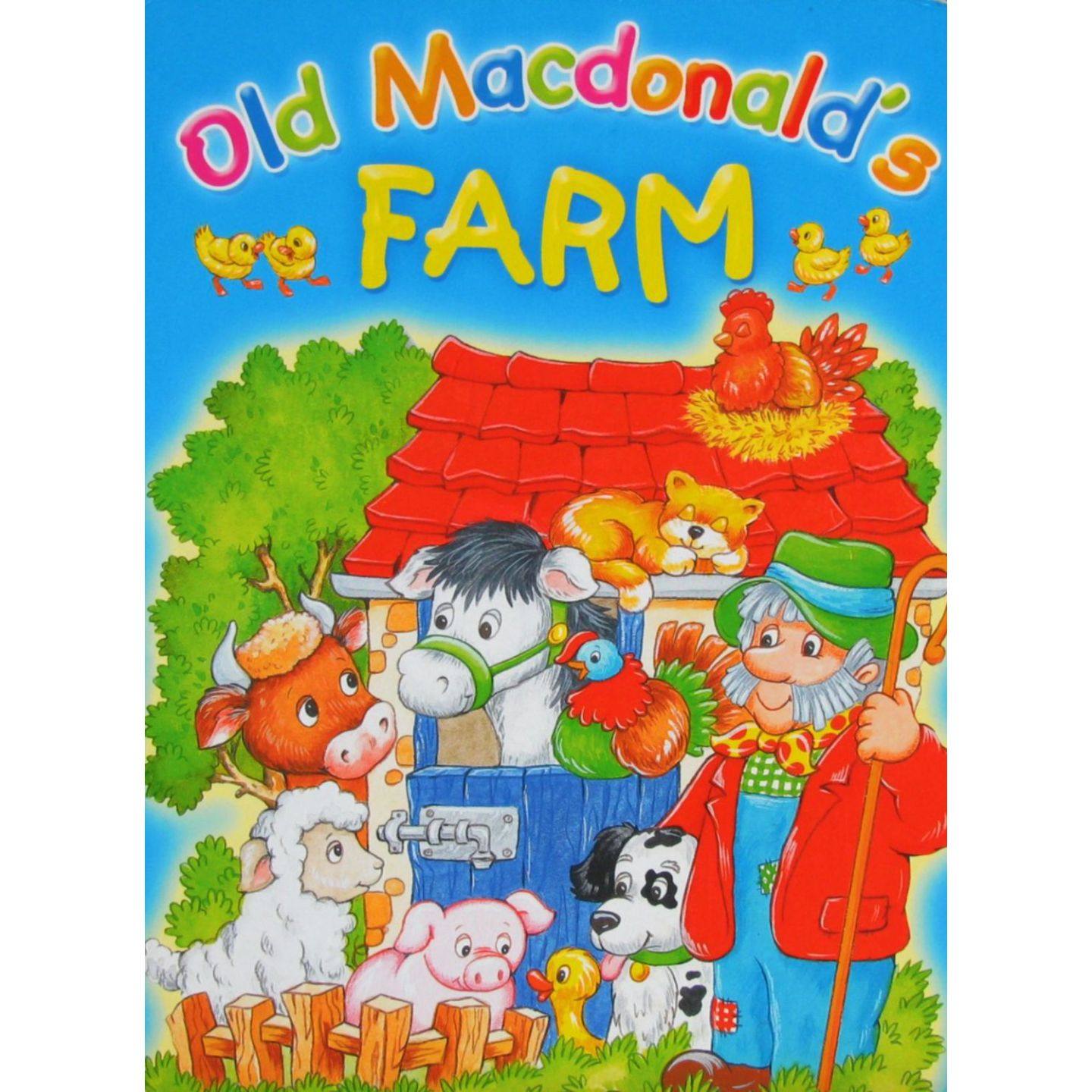 英文原版图书农场动物童谣绘本