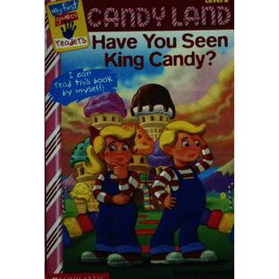 英语启蒙原版书糖果乐园系列你见过糖果国王吗Kids绘本杰基格拉斯曼创作乔库尔卡绘制专为36岁儿童设计的早期阅读绘本色彩鲜艳