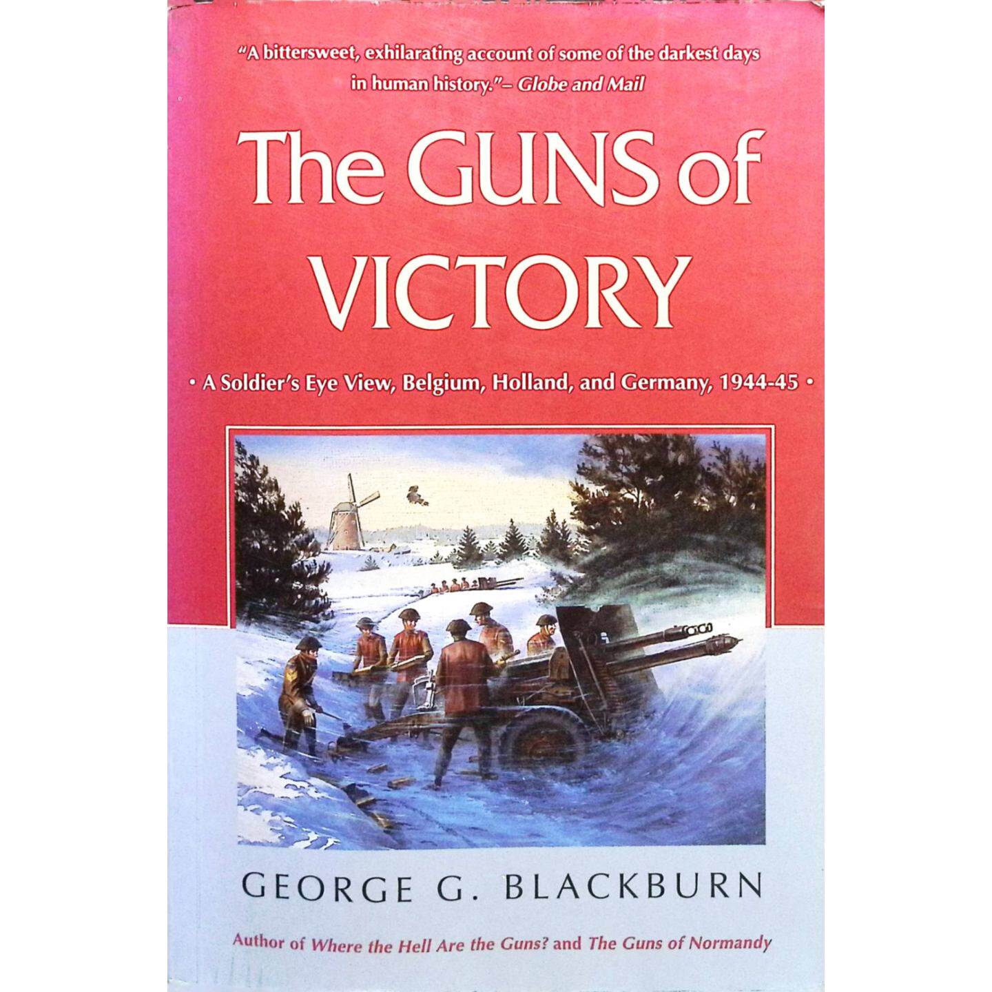 英语原版书胜利之枪George二战回忆录适合青少年History章节书军事十字勋章获得者著作真实记录194445年比利时荷兰德国战场经历