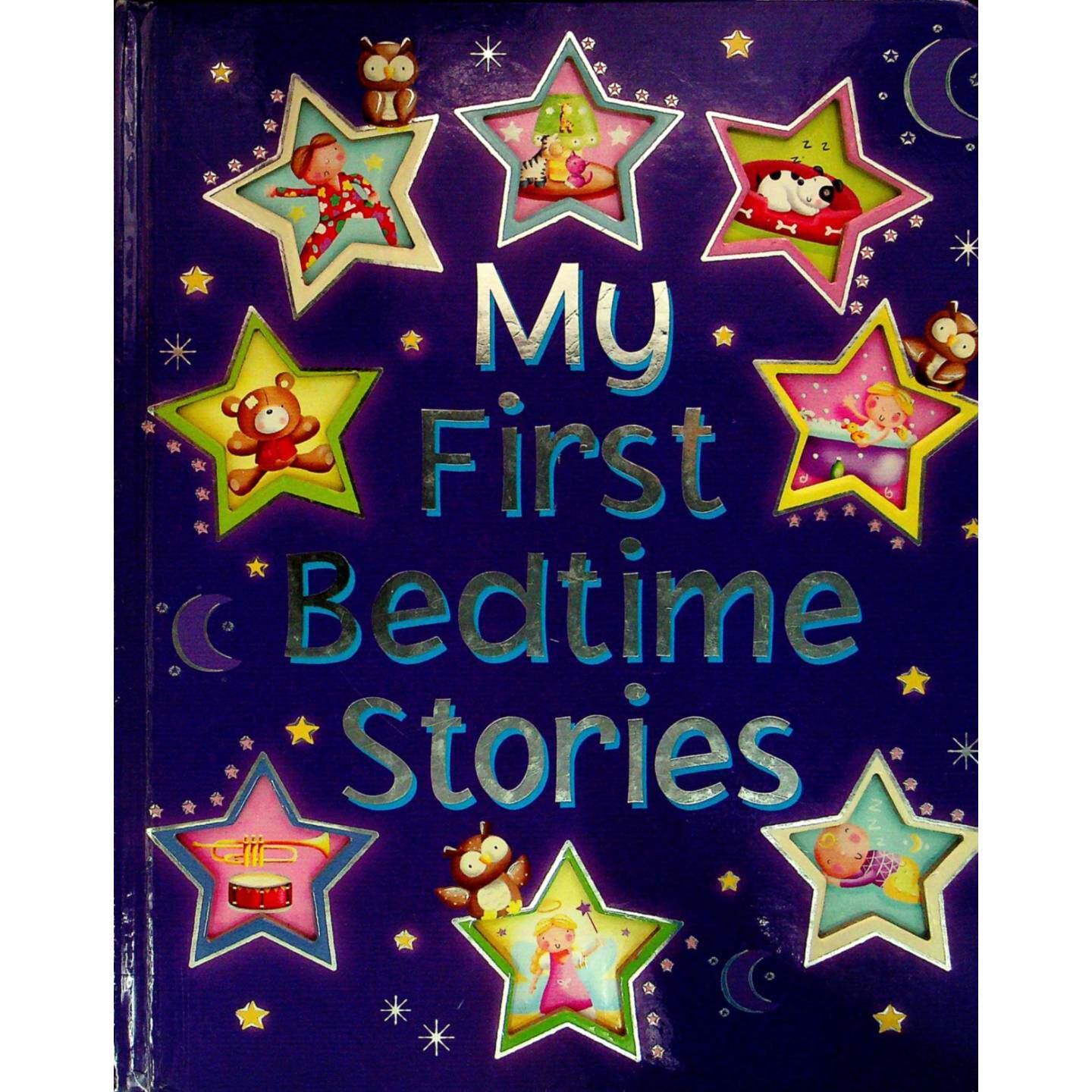 英语原版书我的第一个睡前故事绘本书亲子共读MyFirstBedtimeStories彩色插图版适合36岁儿童阅读尼古拉巴克斯特著玛丽艾伦绘温