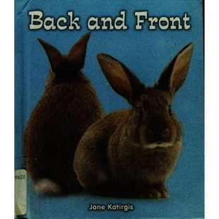 英语原版书全部关于反义词系列前和后BackandFront绘本书亲子共读简卡蒂吉斯著恩斯洛出版社出版适合36岁儿童反义词学习基础词汇