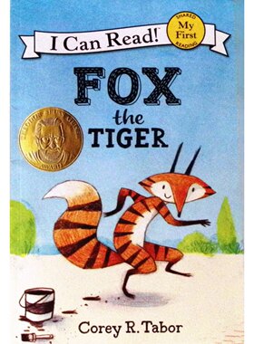 英语原版书狐狸老虎我能读系列获奖绘本亲子共读Fox科里R泰伯创作西奥多苏斯盖泽尔奖得主作品适合36岁儿童阅读讲述狐狸想变