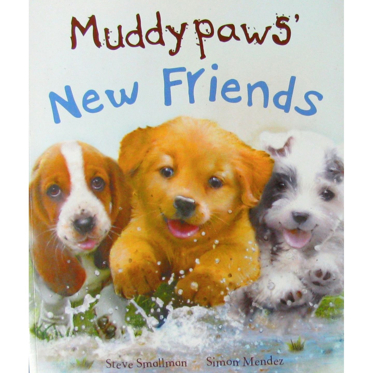 英文原版图书泥巴爪爪友谊绘本