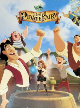 迪士尼仙子系列原版书TinkerBell与海盗仙子英语绘本适合36岁儿童亲子共读奇幻冒险故事培养团队合作精神