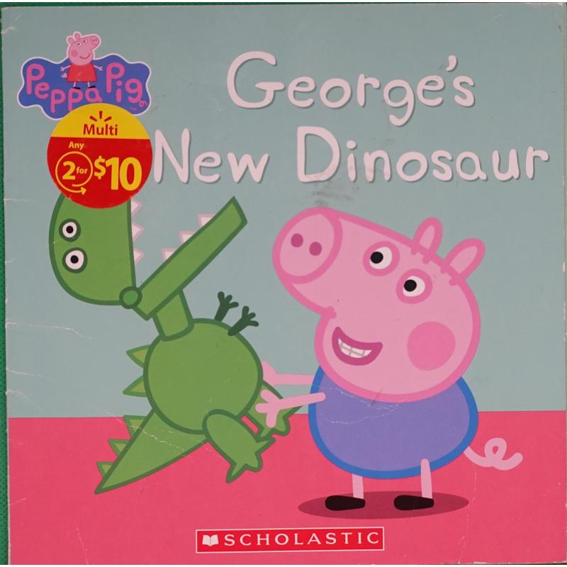 George's New Dinosaur (Peppa Pig) by EOne平装Scholastic Inc.乔治的新恐龙佩帕猪