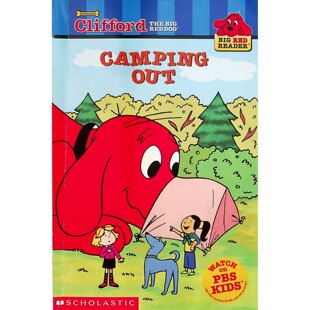 大红狗克利福德系列原版英语绘本CliffordCampingOut适合36岁儿童亲子共读讲述克利福德和朋友们的露营趣事培养孩子解决问题能力
