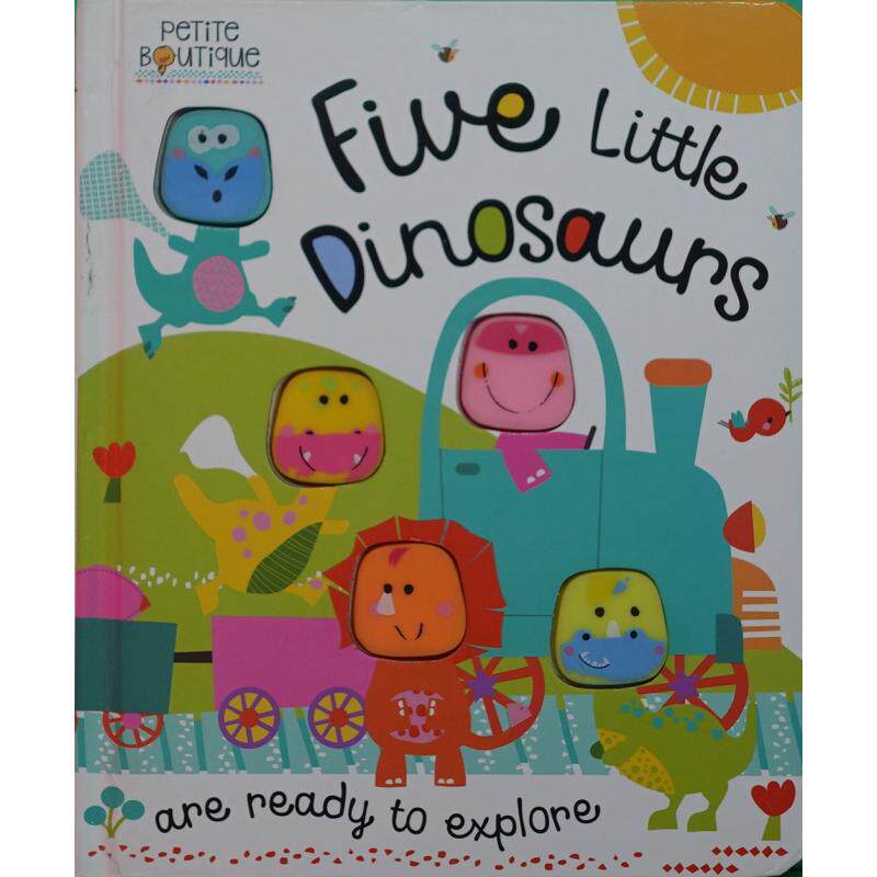 dinosaurs by veronique petit木板书make believe ideas五只小恐龙