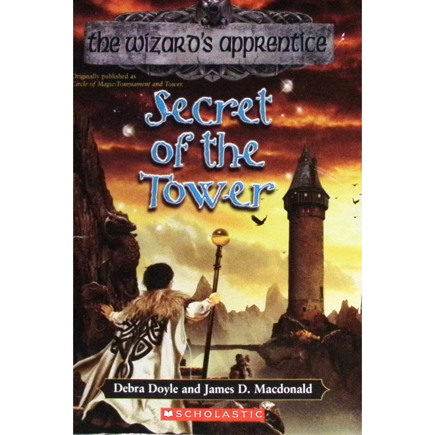魔法学徒系列原版书SecretoftheTower英语奇幻冒险章节书适读710岁德布拉多伊尔和詹姆斯D麦克唐纳夫妻档作家共同创作讲述兰德