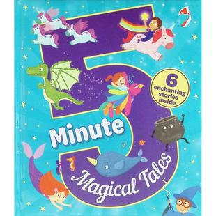 英语原版书五分钟魔法故事绘本Magical亲子共读童话故事集适合36岁儿童睡前阅读包含六个迷人魔法故事培养想象力创造力词汇积累