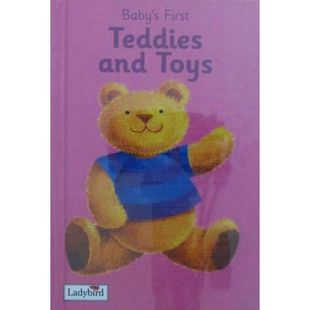 宝贝的第一本原版书BabysFirst泰迪熊玩具英语启蒙绘本专为02岁婴幼儿设计的认知类图画书帮助孩子认识常见玩具并学习简单词汇色