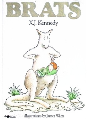 英语原版书小捣蛋BRATS儿童诗歌绘本XJ肯尼迪创作詹姆斯沃茨插画阿拉丁出版社出版适合710岁亲子共读培养想象力幽默表达