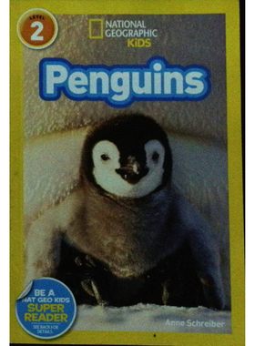 国家地理儿童阅读系列原版书Penguins英语科普绘本适合小学生阅读的动物知识读物通过精美图片和简洁文字介绍企鹅种类栖息地生活