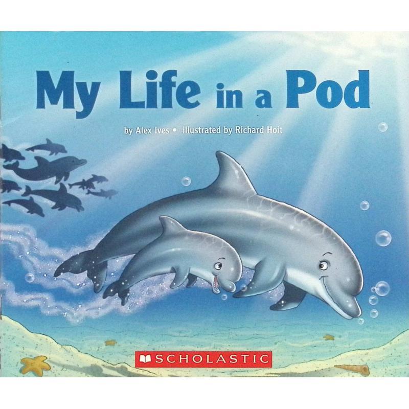 My Life in a Pod by Alex Ives平装SCHOLASTIC我的豆荚生活