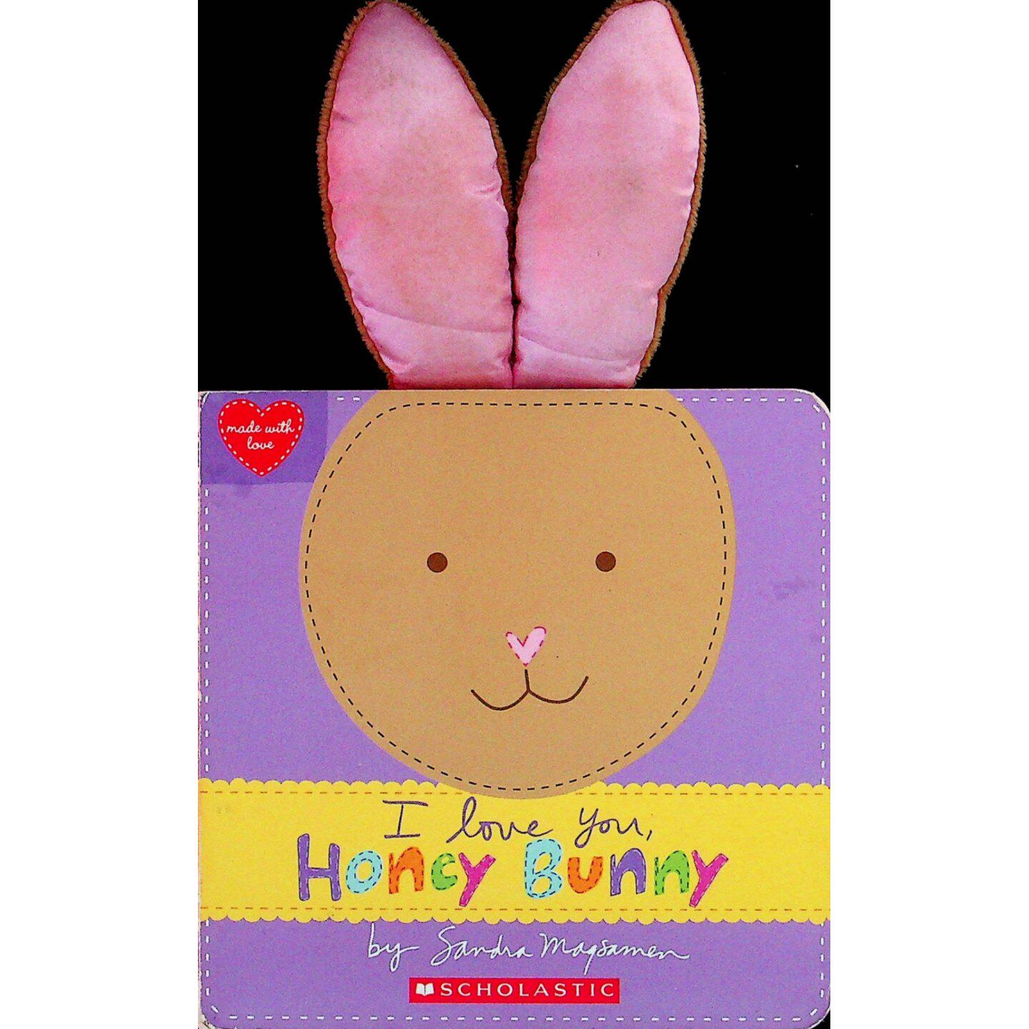 英语原版书拥抱和亲吻系列ILoveYouHoneyBunny亲子共读绘本爱与亲情启蒙桑德拉麦格萨门作品适合02岁幼儿认知动物颜色简单词汇学