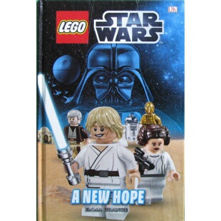 乐高星球大战原版书英语绘本新的希望LEGO科幻儿童读物适合710岁儿童阅读以乐高积木形式生动再现星球大战故事激发想象力创造力