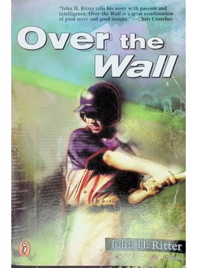 英语原版书OvertheWall青少年文学章节书约翰里特棒球成长小说适合1114岁男孩阅读讲述Tyler面对家庭变故和愤怒问题的成长故事通