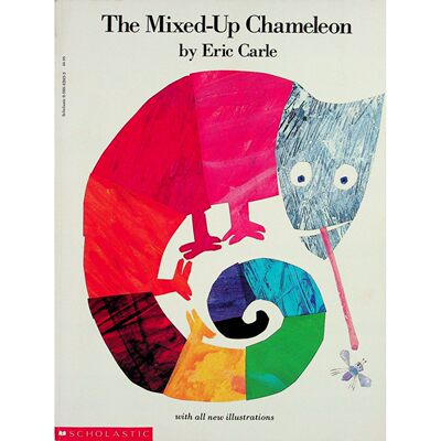 英文原版图书艾瑞卡尔变色龙绘